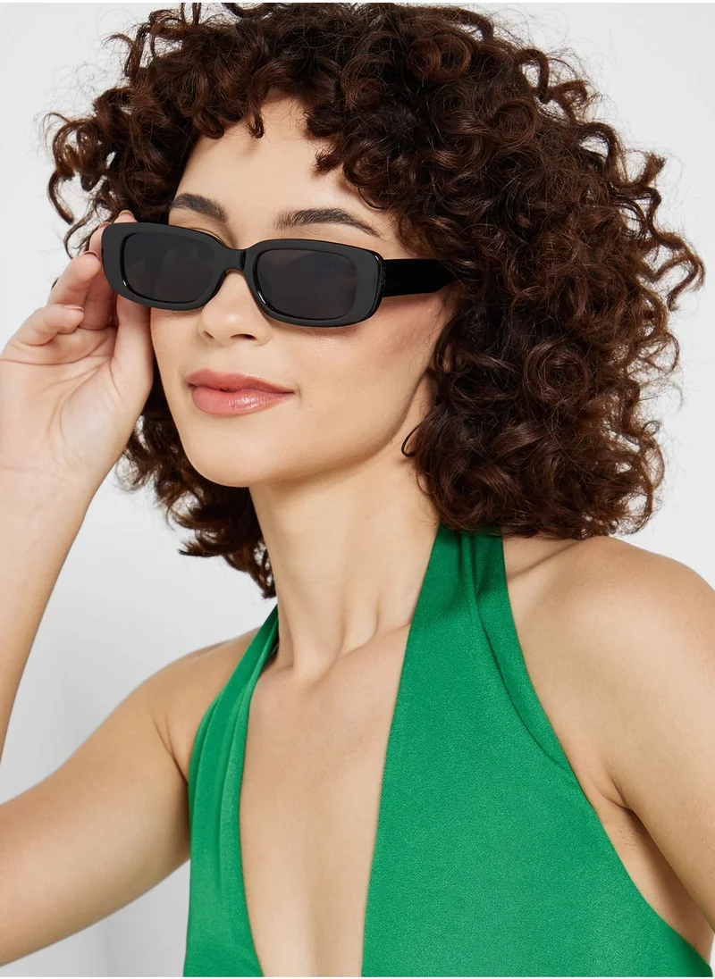 ELLA 2-Pack Rectangular Len Sunglasses - set