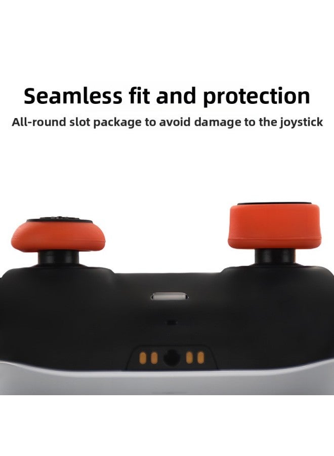 PS5 Gamepad Marvel Spider-Man Rocker Cap Nspro Silicone Key Cap Ps4 Rocker Cover Protective Cover-Product Color:Upgraded Model*black - Image 4