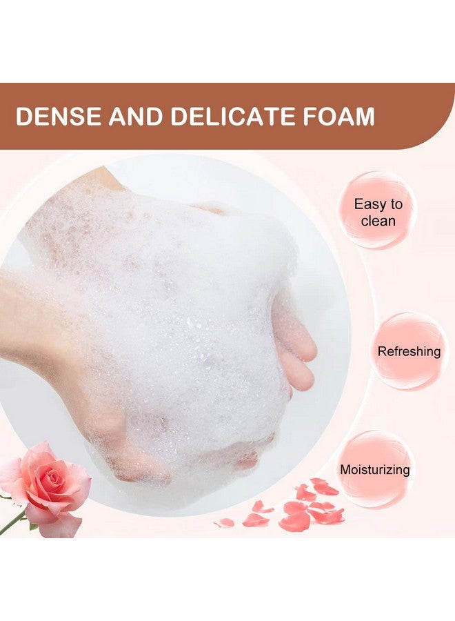Bee & Flower Soap Bar Rose Soap Moisturizing Bath Bar Soap Nourishes Your Skin 4.4 oz(Pack of 4) - Image 5