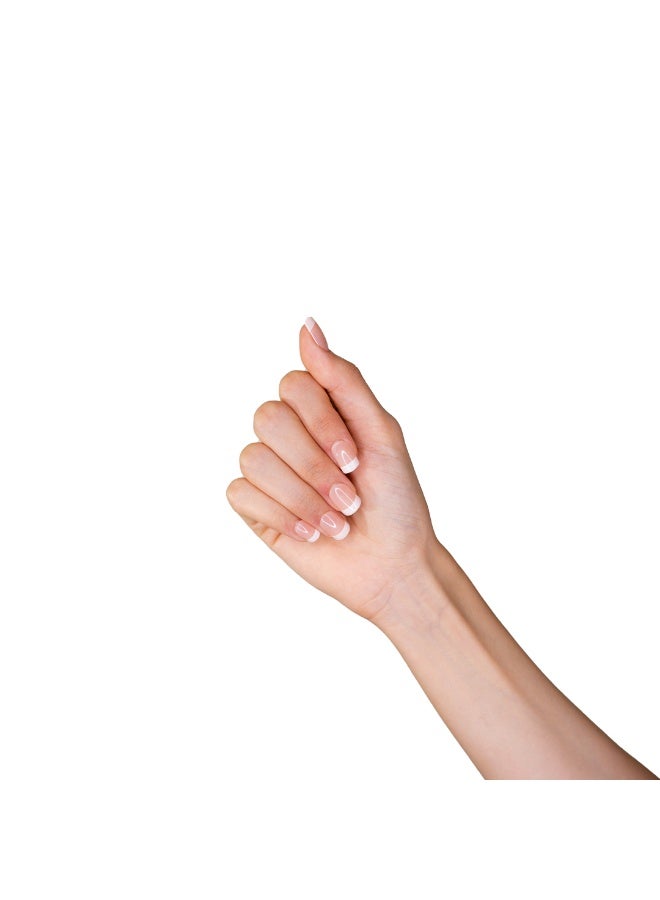 loca أظافر جاهزة - لون فرنسي - شكل طبيعي - Image 3