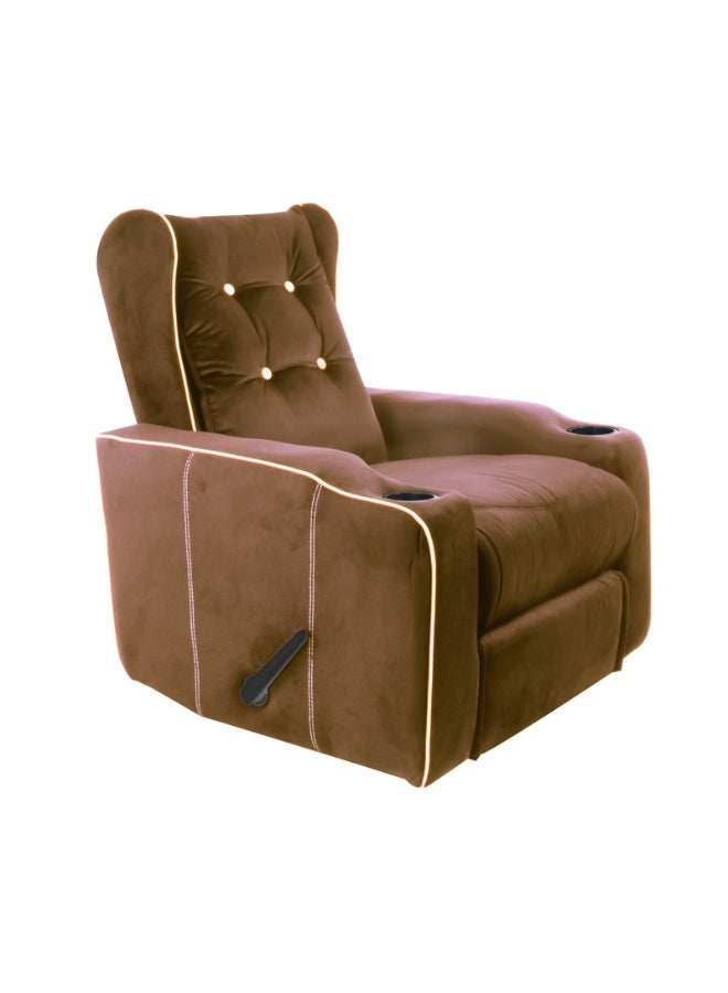 Back Care Modern Swivel Rocking Comfort Chair, Adjustable to Three Sitting Positions with Reclining Backrest and Footrest Control, Padded Cushion for Neck and Back Support - A-MG-5 - Image 2