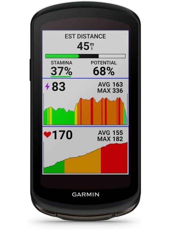 GARMIN جهاز كمبيوتر دراجة GARMIN Edge 1040 Solar GPS - Image 5