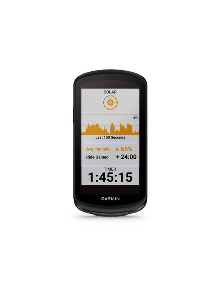 GARMIN جهاز كمبيوتر دراجة GARMIN Edge 1040 Solar GPS - Image 1