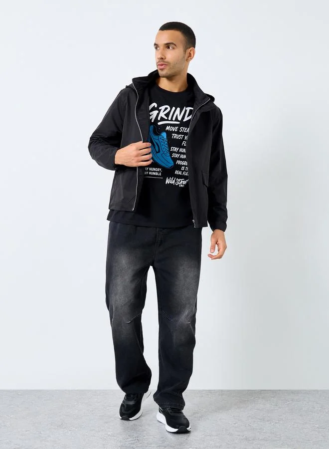 Styli Styli Men Oversized Solid Utility Jackets