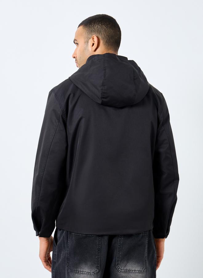 Styli Men Oversized Solid Utility Jackets - Image 4