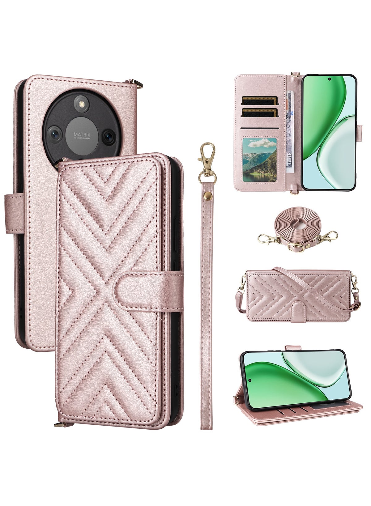 cherosin Cherosin Wallet Phone Case For Honor X9d 15-28 inch Z3857218101C4E1D8AE78Z