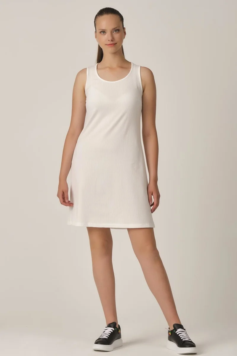 الكسندر جاردي Sleeveless Ribbed Dress