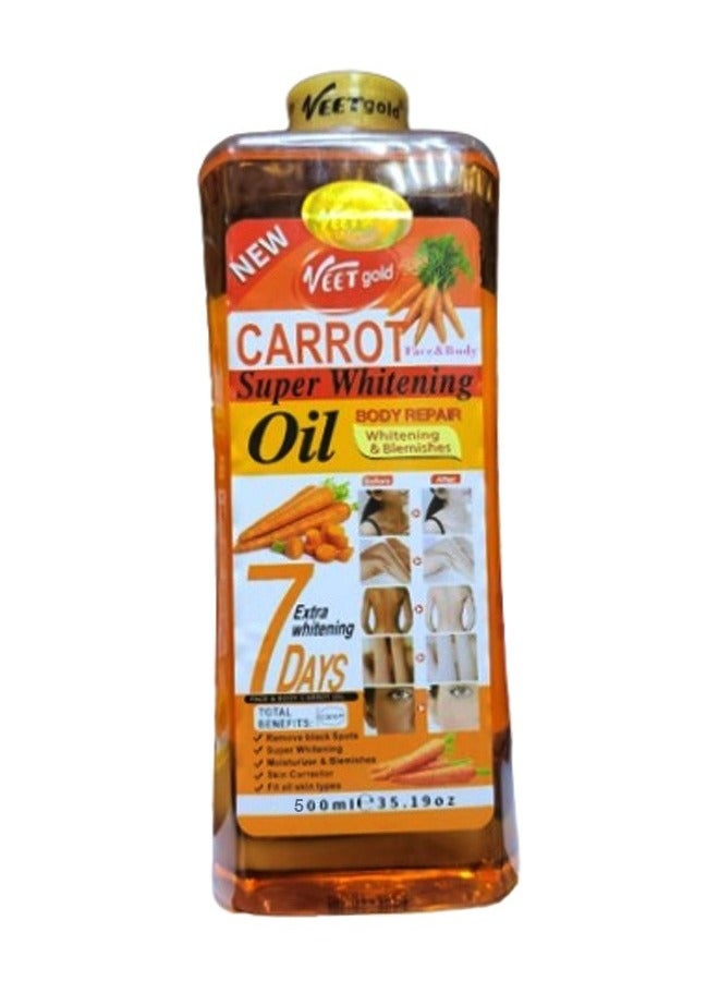 فيت جولد زيت الجزر للتبييض الفائق 500 مل - Image 1