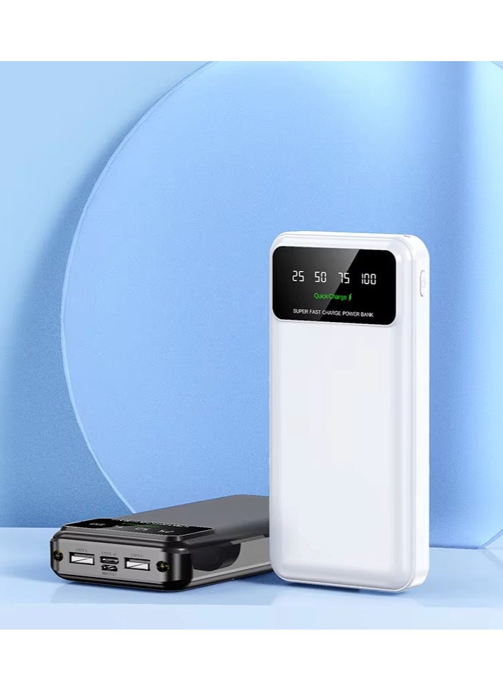 20000 mAh Power Bank Portable Charger USB Type C Battery Pack 22.5W Fast Charging Compatible with iPhone 16 15 14 13 Pro Max Samsung Galaxy Z Fold 6 S24 S23 S22 S21 Ultra Apple Watch Airpods iPad Black - pzsku/Z3857542E6DA11826978FZ/45/_/1735372843/3db0d970-c1ae-4554-b8e5-670a07a043c5