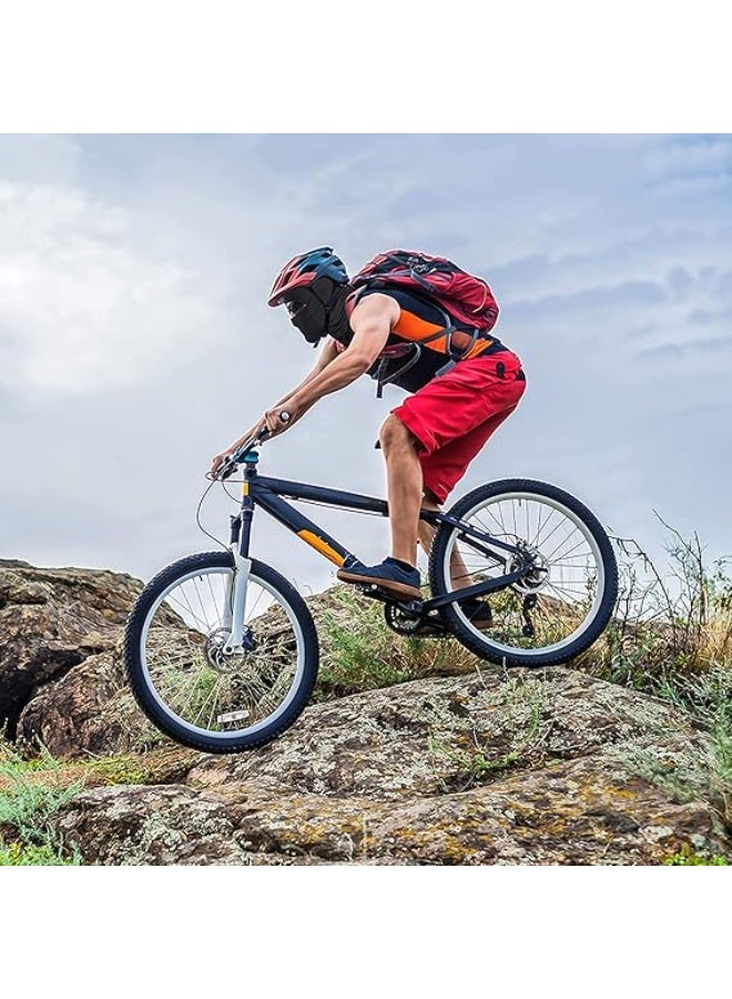 Cycling Mask Black, UV Protection Ski Mask for Helmet, Soft Breathable Balaclava Face Cover, Stretchable Headwear for Men Women, for Biking, Skiing, Running, Fishing, Outdoor Sports - Image 3