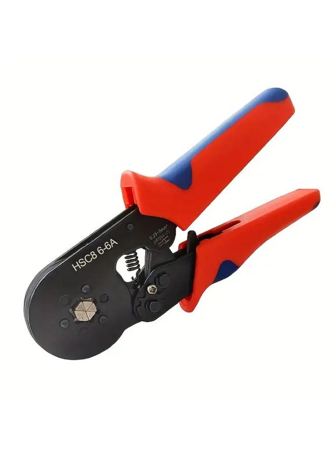 HSC8 6 6A Industrial Crimping Tool Heavy Duty Metal Construction Ergonomic Handles - Image 1