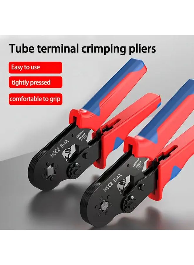 HSC8 6 6A Industrial Crimping Tool Heavy Duty Metal Construction Ergonomic Handles - Image 2