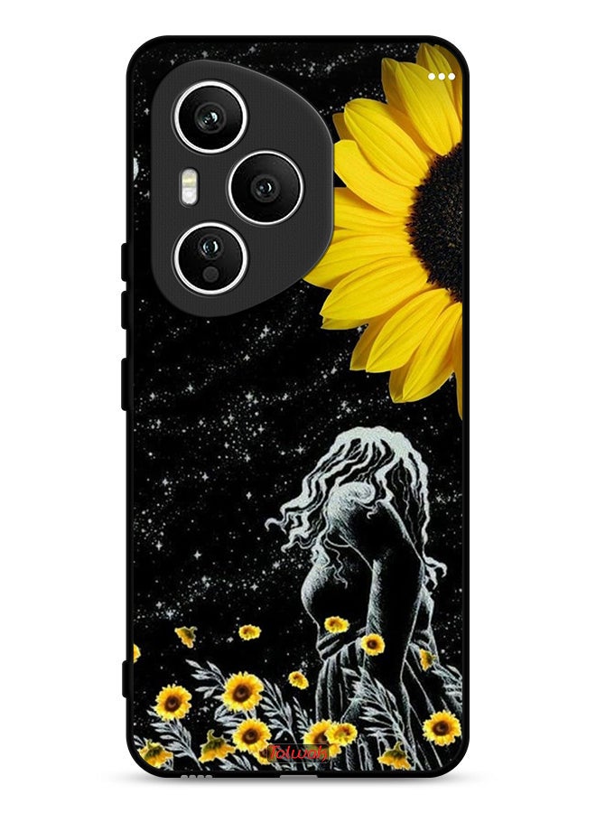 Tolwak Honor 400 Pro Protective Case Cover Girl Look At Moon Art - Image 1