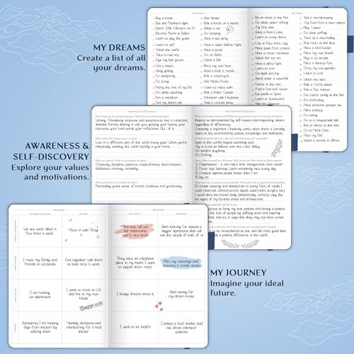Legend Planner PRO – Deluxe Weekly & Monthly Life Planner to Increase Productivity and Hit Your Goals. Time Management Organizer Notebook – Undated – 7 x 10" Hardcover + Stickers – Mystic Blue - Image 5