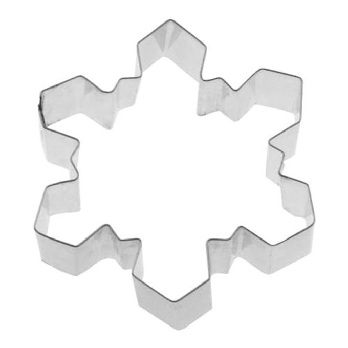 Fox Run Snowflake Cookie Cutter, 3-Inch, Stainless Steel