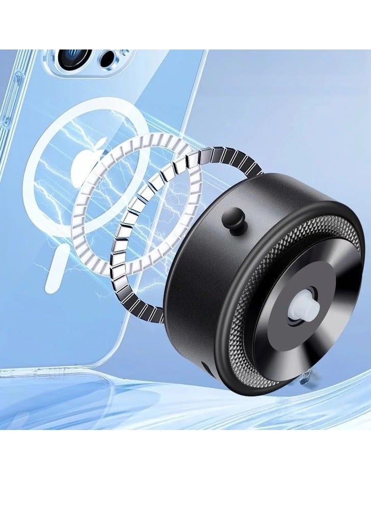 Wireless Phone Charging Magnetic Vacuum Suction Cup Phone Holder - Image 2