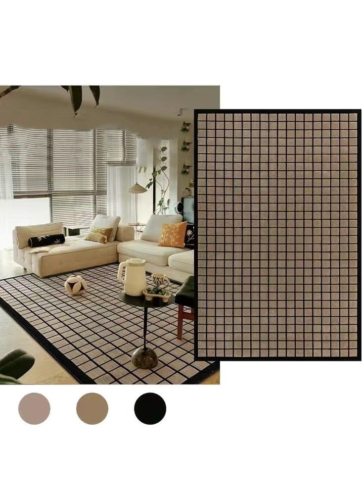 كي واي دي سجاد ناعم سجاد زغبي سجاد لغرفة المعيشة غرفة النوم ديكور منزلي سجادة غير منزلقة قابلة للغسيل زخرفية منزلية سجادة 100x180 سم - Image 1