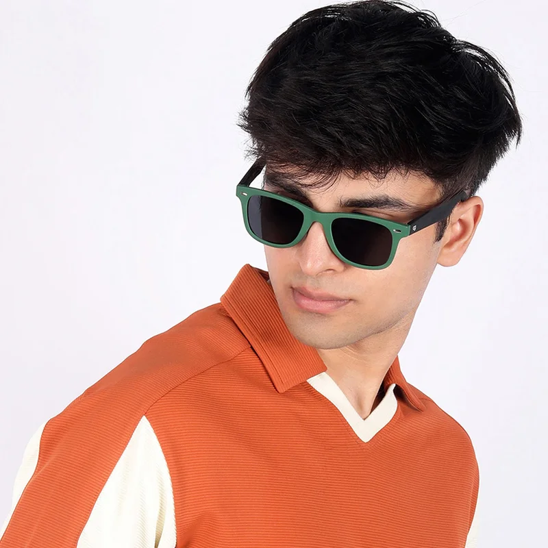 Woggles Polarized Wayfarer Sunglasses For Men & Women