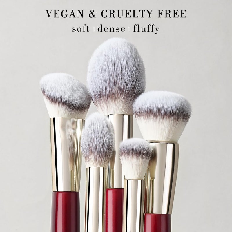 BEILI Makeup Brushes 15Pcs Professional Eyeshadow Brush Set Premium Synthetic Makeup Brushes for Liquid, Cream & Powder Eyeshadow - Image 3