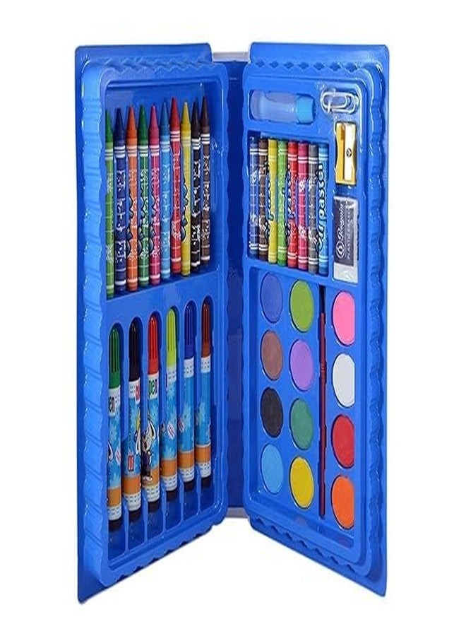 STARFLYER Portable Art Box Drawing Art Set Included Color Pencil Cryon Color Set Color Oil Pestal Scetch Pen Set Water Color With Brush For Kids. (42 color) - Image 5