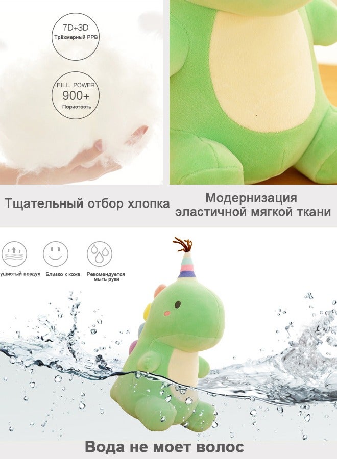 Plush Toys, Cute Dinosaur Fat Stuffed Animals Toys Dolls, Soft Animal Dino Plushie, Birthday Gifts for Kids Girls Boys - Image 5