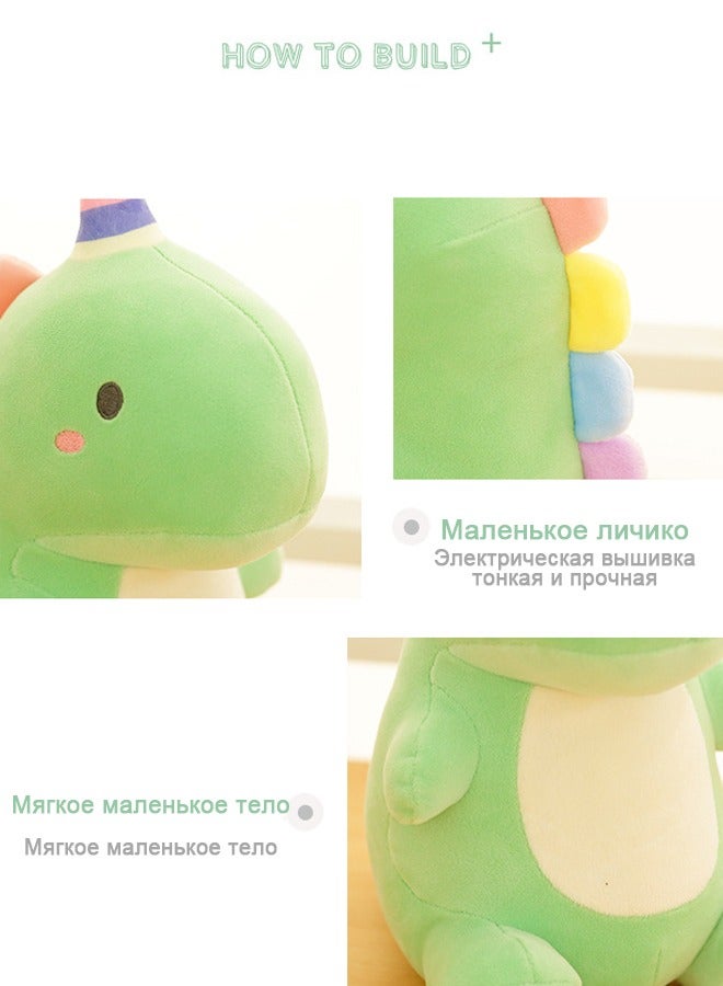 Plush Toys, Cute Dinosaur Fat Stuffed Animals Toys Dolls, Soft Animal Dino Plushie, Birthday Gifts for Kids Girls Boys - Image 3