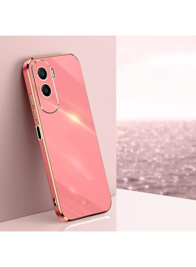 Case For Honor X50i 5G Straight Edge 6D Electroplate TPU Phone Case