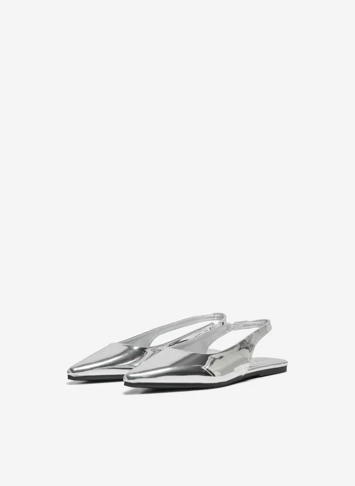 ONLY Onlaura-2 Pu Slingback Ballerinas