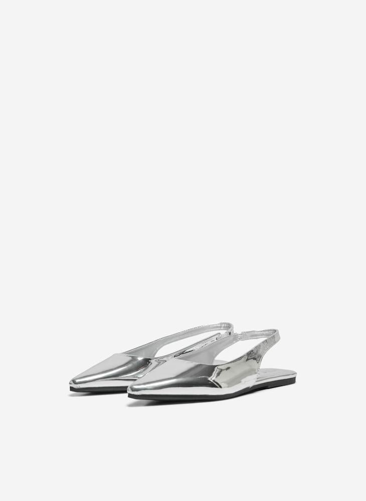 ONLY Onlaura-2 Pu Slingback Ballerinas  - Image 3