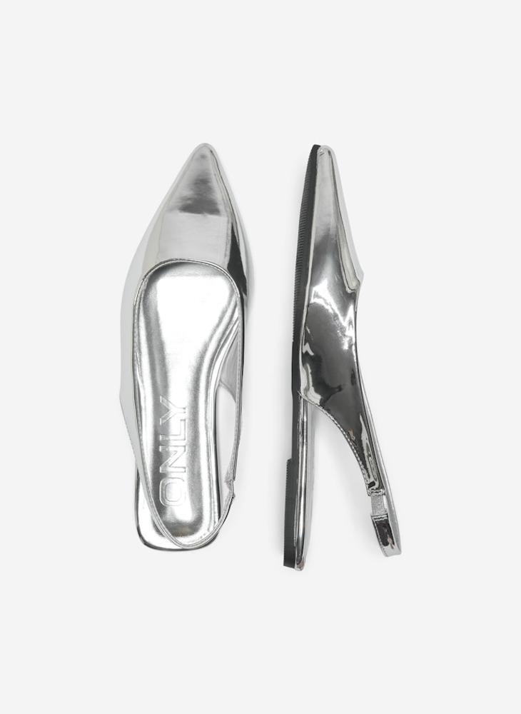 ONLY Onlaura-2 Pu Slingback Ballerinas  - Image 4