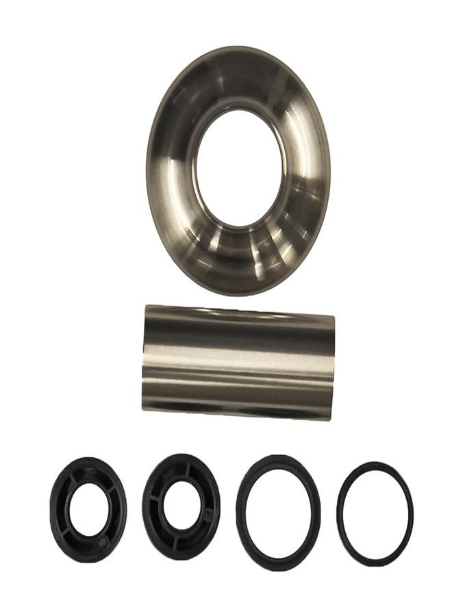 دانكو مجموعة شفة حوض الاستحمام والدش عالمية مطلية بالنيكل المصقول رقم 10308 من شركة دانكو