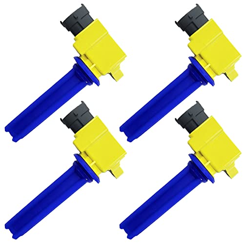 ARKAUTO 4PCS ARKAUTO HIGH PERFORMANCE IGNITION COIL 12787707 H6T60271 5C1423 H6T60371 1208018 C1430 ARK-IG526-Y UF526 FOR CADILLAC BLS SAAB 9-3 9-3X 2.0T B204L - Image 1
