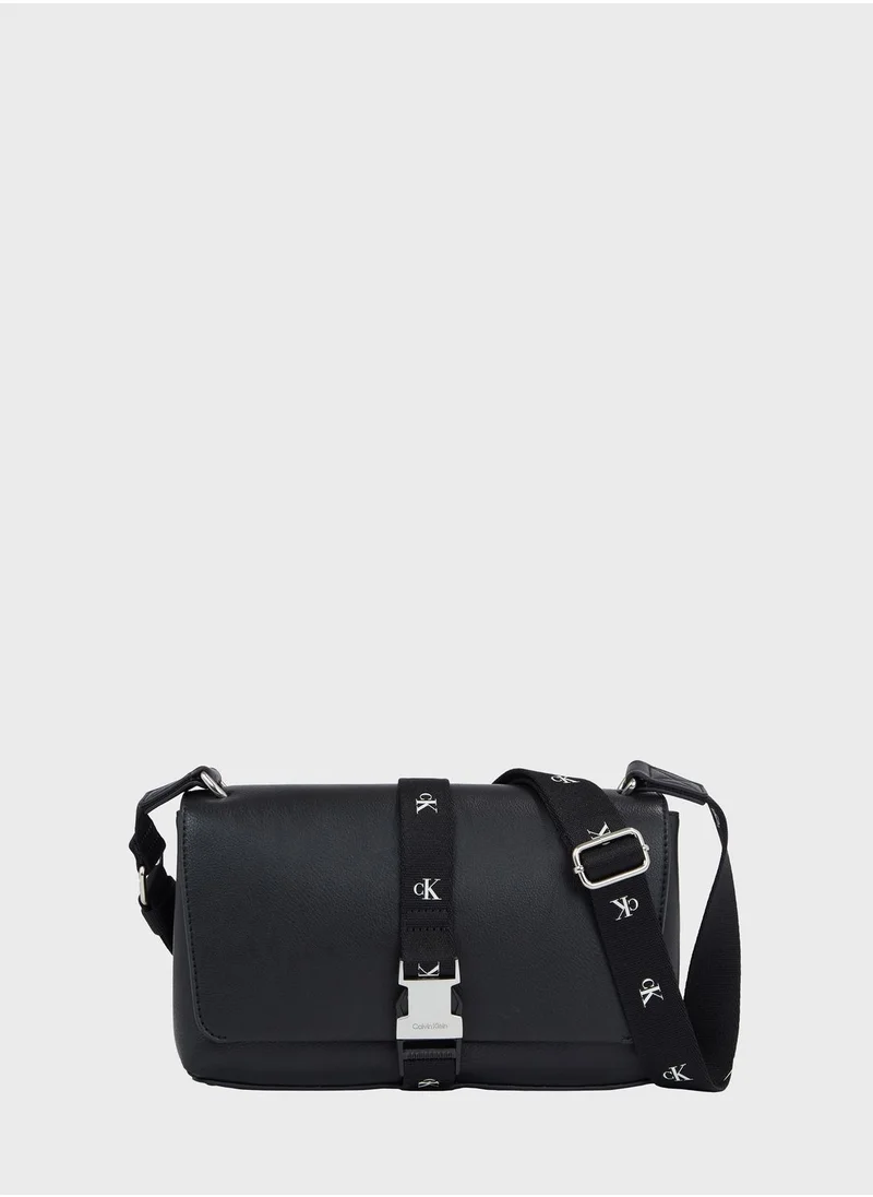CALVIN KLEIN Ultralight Flapover Crossbody