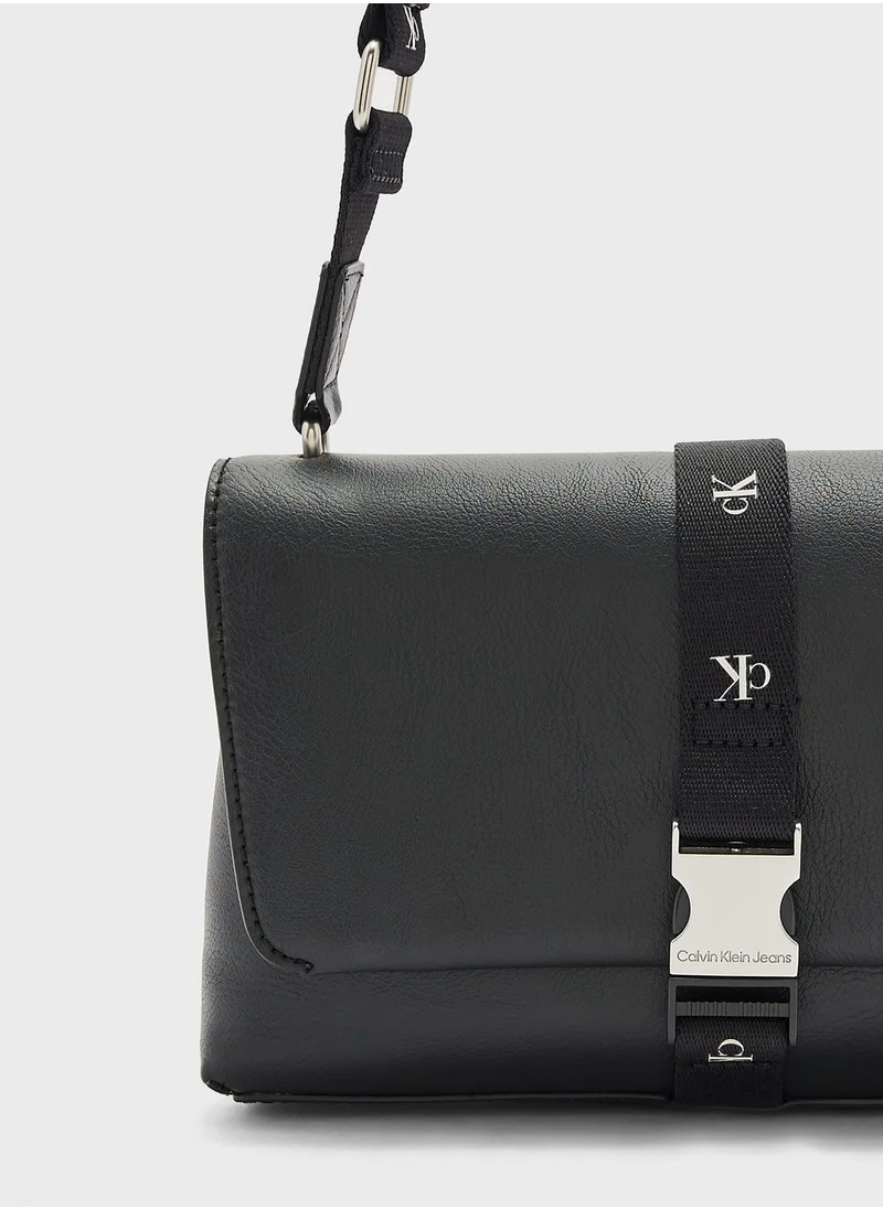 CALVIN KLEIN Ultralight Flapover Crossbody