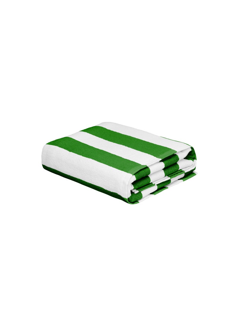 Elegant Linen Store Striped Oversized Beach Towel– 90x180 cm, 100% Cotton, Quick-Dry & Extra Large  - Image 1