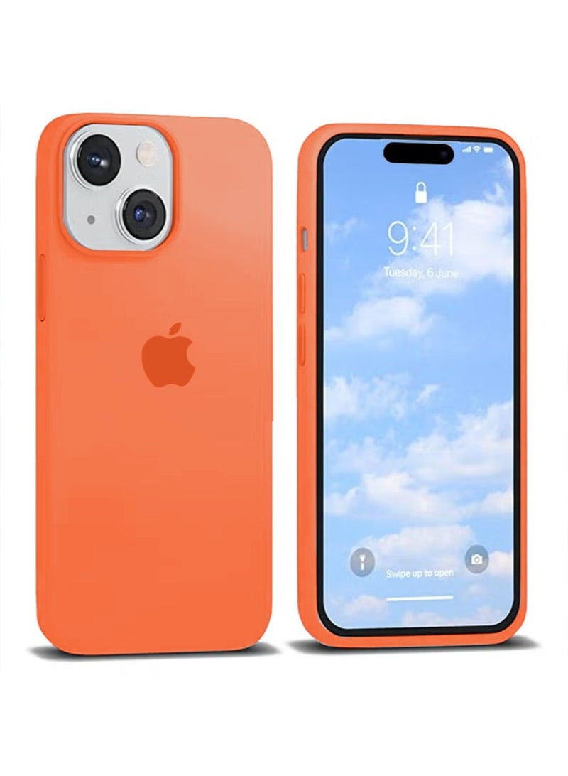 iPhone 15 Mobile Case Cover with Soft Liquid Silicone Protection Anti-Scratch Shockproof Accessories Slim Protective Back Cover with Comfortable Hold Touch Feeling and Anti-fingerprint - Image 1