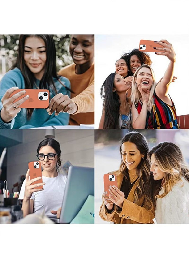 iPhone 15 Mobile Case Cover with Soft Liquid Silicone Protection Anti-Scratch Shockproof Accessories Slim Protective Back Cover with Comfortable Hold Touch Feeling and Anti-fingerprint - Image 4