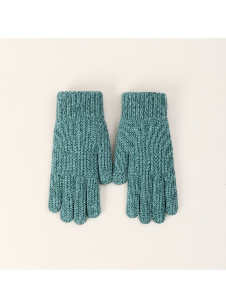 Loquat Solid Knit Gloves