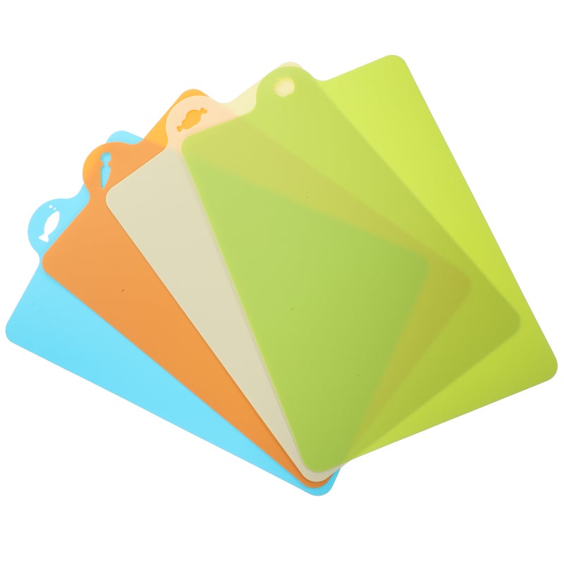 12pcs Cutting Board Portable Foldable Outdoor Soft Cutting Board Home Supplies - Image 1
