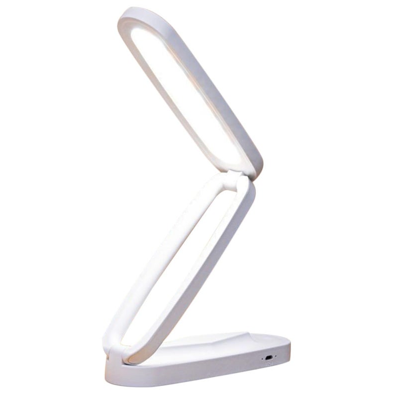 Adjustable LED Desk Lamp Touch Control USB Rechargeable Folding Reading Light Eye Care Night Lamp - Image 2