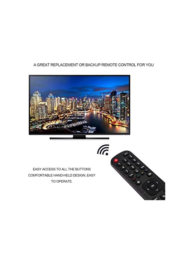 The Bros جهاز تحكم عن بعد بديل واحتياطي لتلفزيون هايسنس RC3394402 / 01 3139 238 29621 EN2B27 - Image 4