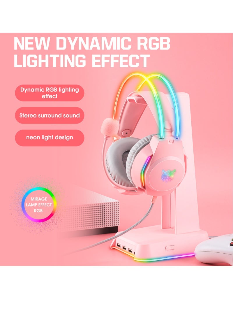 onikuma X26 RGB Wired Gaming Headset - Image 3