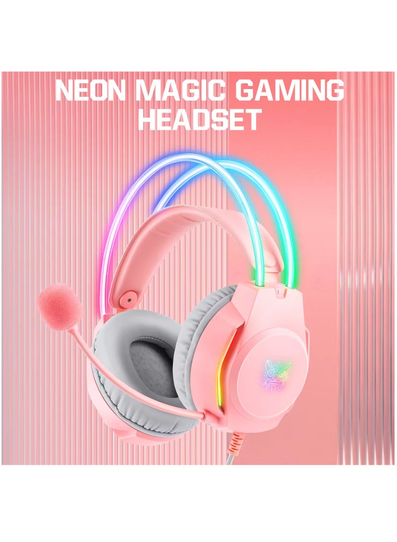 onikuma X26 RGB Wired Gaming Headset - Image 2