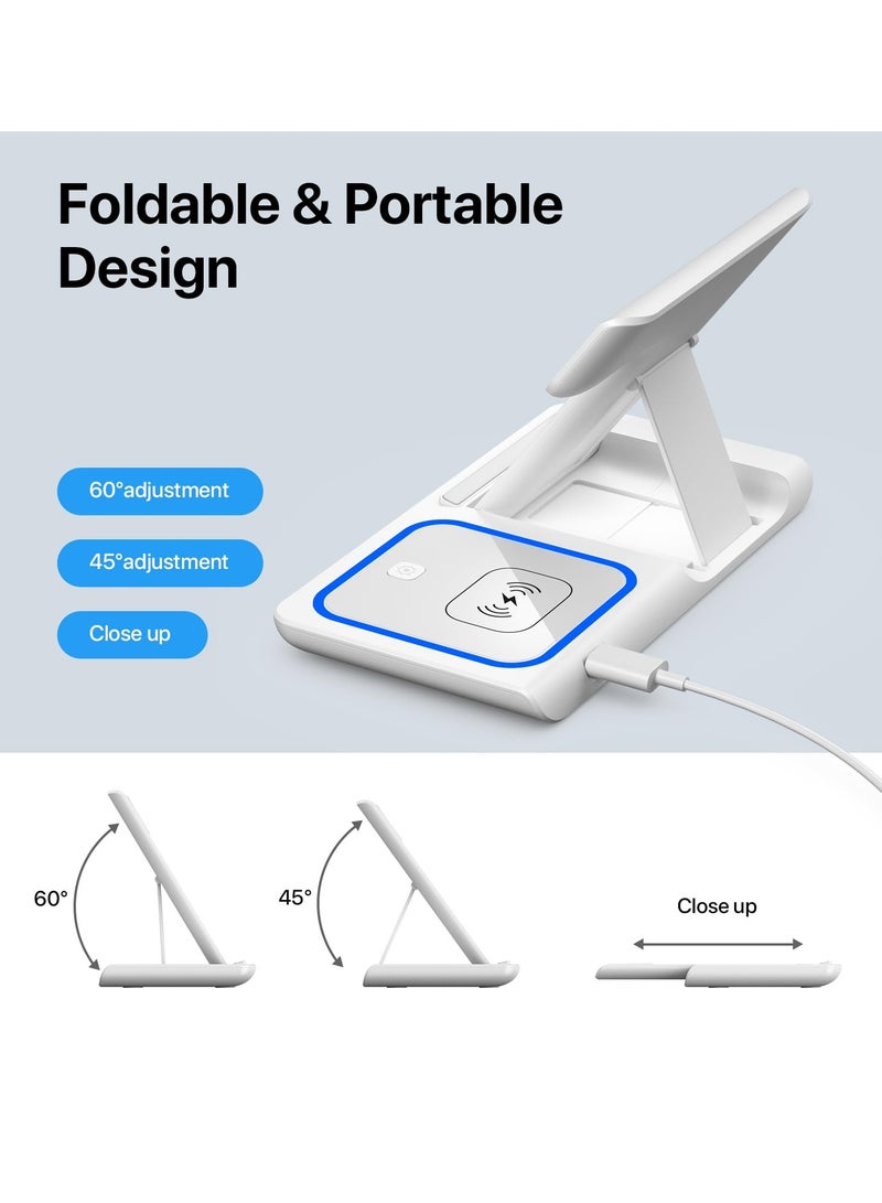 Charging Station,4 in 1 Wireless Charger Stand,Fast Wireless Charger - Image 5