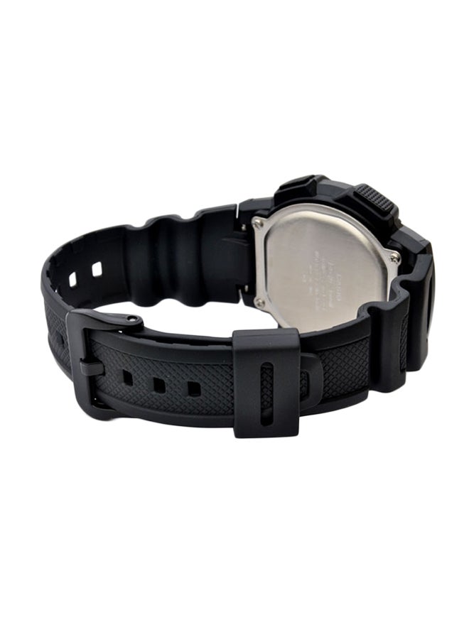 CASIO Men Resin Digital Wrist Watch Ae1000w-1bv - 44 mm - Black - Image 1