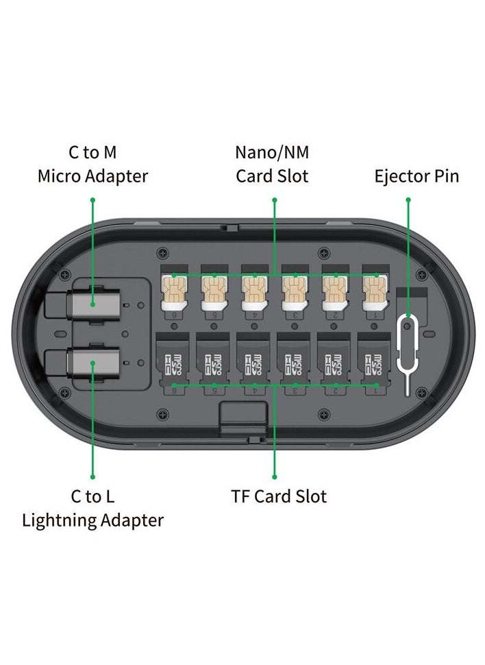 budi   3-IN-1 WIRELESS CHARGER TRAVEL MULTIFUNCTIONAL STORAGE BOX