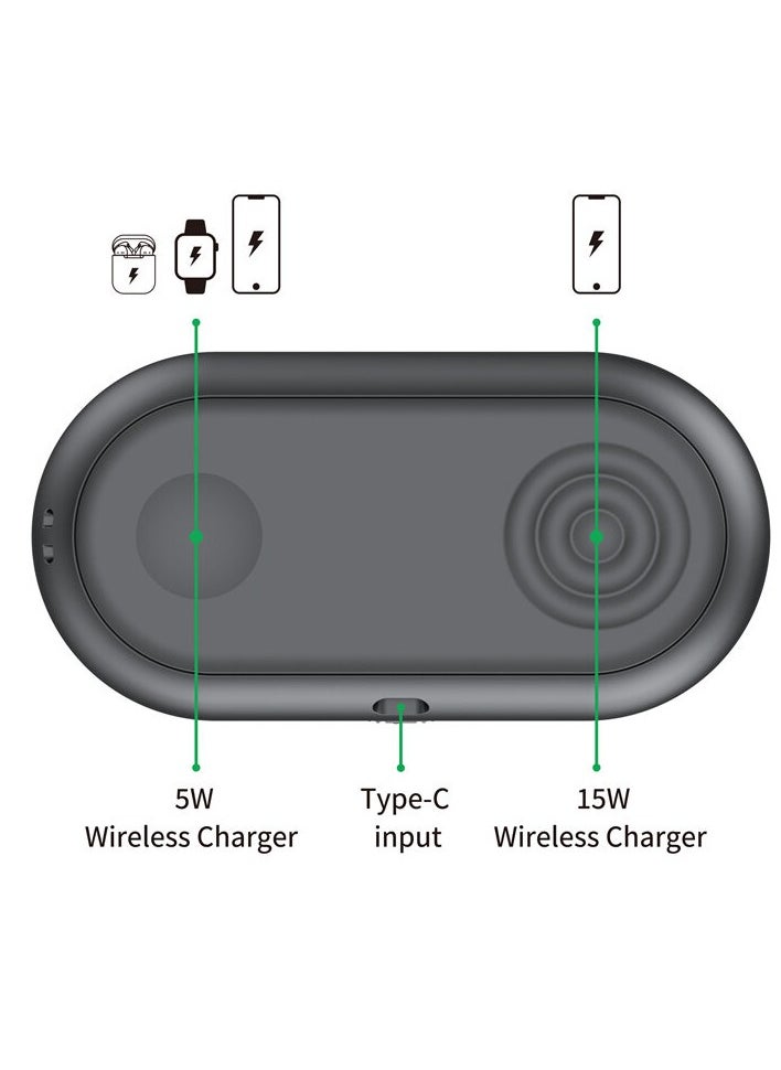 budi   3-IN-1 WIRELESS CHARGER TRAVEL MULTIFUNCTIONAL STORAGE BOX