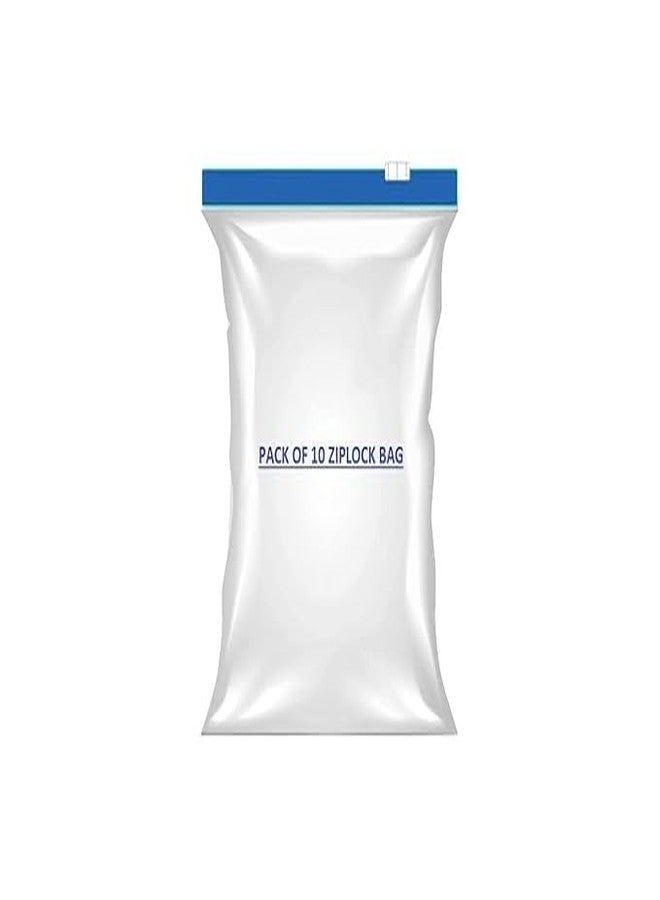 CELLEBII® 15 Pcs Reusable Ziplock Slider Bags Combo | Thick Freezer & Food Storage Plastic Bags for Vegetables, Fruits & Meat | Airtight, Leak-Proof Zipper Pouch for Fridge Organization - Image 1