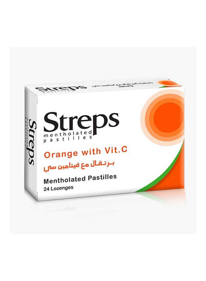Sugar Base Orange Streps + Vitamin C Box- 2 Strip