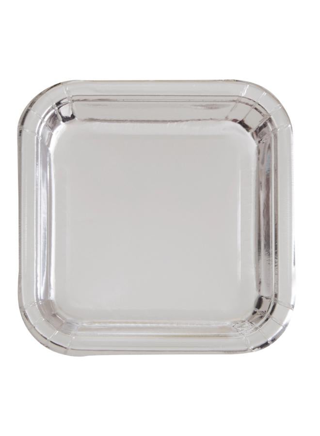 Unique Silver Square Plate 9" - Image 2